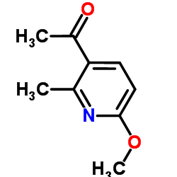 1-(6-Methoxy-2-methyl-3-pyridinyl)ethanone Structure