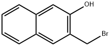 3-(Bromomethyl)naphthalen-2-ol结构式