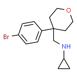 N-([4-(4-BROMOPHENYL)OXAN-4-YL]METHYL)CYCLOPROPANAMINE picture