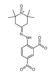 2,4-dinitrophenylhydrazone of 2,2,6,6-tetramethyl-4-piperidone-1-oxyl Structure