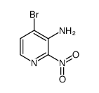 4-bromo-2-nitropyridin-3-amine Structure