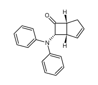 7-(N,N-Diphenylamino)bicyclo[3.2.0]hept-2-en-6-one Structure