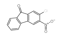 2-chloro-3-nitro-fluoren-9-one Structure