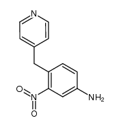 3-nitro-4-[4]pyridylmethyl-aniline结构式
