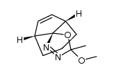 2'-methoxy-2'-methylspiro[bicyclo[3.2.1]oct-6-ene-8,5'-Δ3-[1,3,4]oxadiazole]结构式