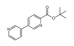 tert-butyl 3,3'-bipyridine-6-carboxylate Structure