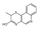 2-methyl-4H-[1,4]thiazino[3,2-c]quinolin-3-one Structure