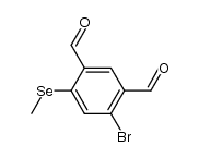 4-bromo-6-methylselenoisophthalaldehyde结构式