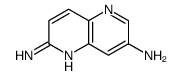 1,5-naphthyridine-2,7-diamine Structure