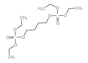 Phosphoric acid,1,4-butanediyl tetraethyl ester (9CI) structure