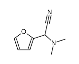 dimethylamino-furan-2-yl-acetonitrile Structure