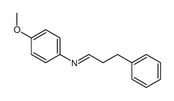 N-(4-methoxyphenyl)-3-phenylpropan-1-imine结构式