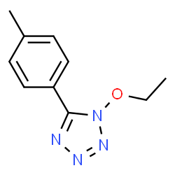1H-Tetrazole,1-ethoxy-5-(4-methylphenyl)-(9CI)结构式