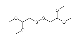 2,2,2',2'-Tetramethoxyethyl Disulfide Structure