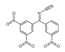[(3,5-dinitrophenyl)-(3-nitrophenyl)methylidene]cyanamide结构式