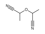 2-(1-cyanoethoxy)propanenitrile Structure