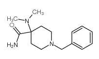 1-benzyl-4-(dimethylamino)piperidine-4-carboxamide Structure