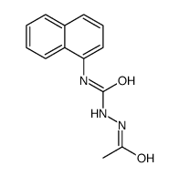 1-acetamido-3-naphthalen-1-ylurea Structure