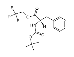 Boc-Phe-OCH2CF3 Structure