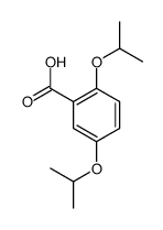2,5-di(propan-2-yloxy)benzoic acid结构式