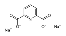 disodium,pyridine-2,6-dicarboxylate Structure