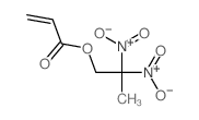 2-Propenoic acid,2,2-dinitropropyl ester结构式