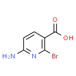 6-amino-2-bromonicotinic acid Structure