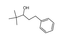 1-phenyl-4,4-dimethyl-3-pentanol结构式