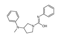 3-(N-methylanilino)-N-phenylpyrrolidine-1-carboxamide Structure