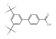 3',5'-BIS(TRIFLUOROMETHYL)-[1,1'-BIPHENYL]-4-CARBOXYLIC ACID Structure