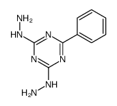 (4-hydrazinyl-6-phenyl-1,3,5-triazin-2-yl)hydrazine Structure