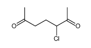 2,6-Heptanedione,3-chloro- structure