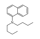 N,N-dibutylnaphthalen-1-amine结构式
