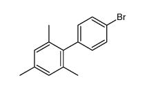 2-(4-bromophenyl)-1,3,5-trimethylbenzene结构式