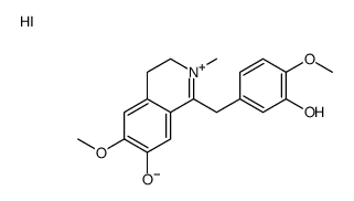 3,4-Dihydro-7-hydroxy-1-[(3-hydroxy-4-Methoxyphenyl)Methyl]-6-Methoxy-2-Methylisoquinolinium Iodide picture