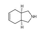 (3aR,7aS)-rel-2,3,3a,4,7,7a-Hexahydro-1H-isoindole Structure