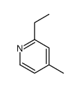2-ethyl-4-methylpyridine structure
