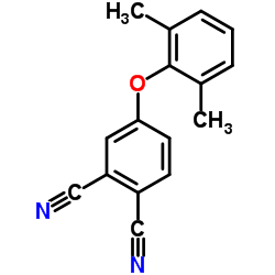 4-(2',6'-二甲基苯氧基)邻苯二甲腈结构式