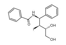 N-((1S,2S,3R)-3,4-dihydroxy-2-iodo-1-phenylbutyl)benzamide Structure