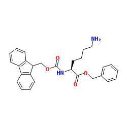 benzyl 2-(((9H-fluoren-9-yl)Methoxy)carbonylamino)-6-aminohexanoate picture