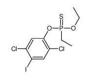 Ethylthiophosphonic acid O-(2,5-dichloro-4-iodophenyl)O-ethyl ester结构式
