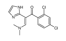 (2Z)-1-(2,4-Dichlorophenyl)-3-(dimethylamino)-2-(1H-imidazol-2-yl)-2-propen-1-one Structure