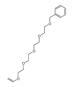 2-[2-[2-(2-ethenoxyethoxy)ethoxy]ethoxy]ethoxymethylbenzene结构式