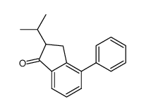 2-i-propyl-4-phenyl-1-indanone结构式
