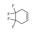 4,4,5,5-tetrafluorocyclohexene Structure