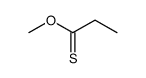 O-methyl propanethioate Structure