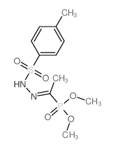 Benzenesulfonic acid,4-methyl-, 2-[1-(dimethoxyphosphinyl)ethylidene]hydrazide picture