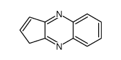 1H-Cyclopenta[b]quinoxaline (8CI,9CI) structure