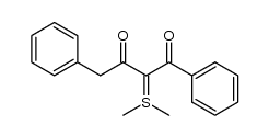 2-(dimethyl-λ4-sulfanylidene)-1,4-diphenyl-butane-1,3-dione Structure