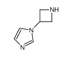 (9ci)-1-(3-氮杂啶)-1H-咪唑结构式